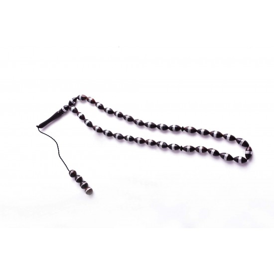  Beads Misbaha Rosary 33 Beads With Tassels - Wooden